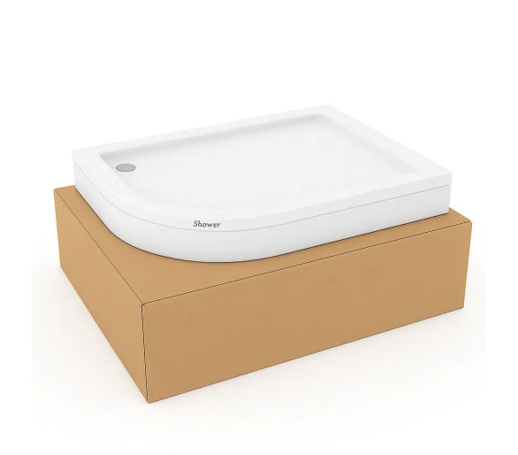 Душевий піддон 120x80x15 Shower TUNDRA SW-10552 R дрібний