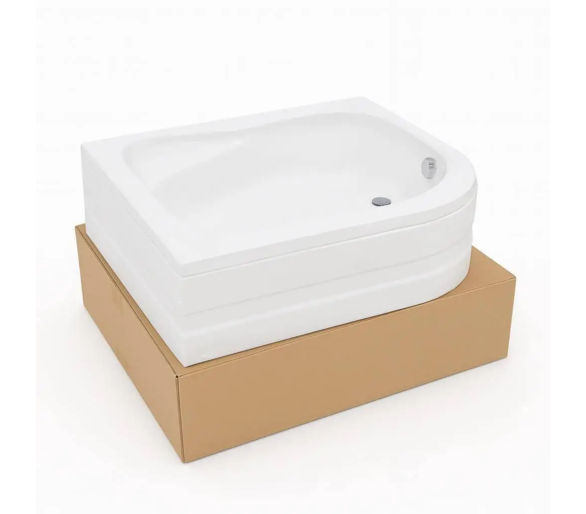 Душевий піддон 120x80x45 Shower FERISYA SW-6282 L глибокий