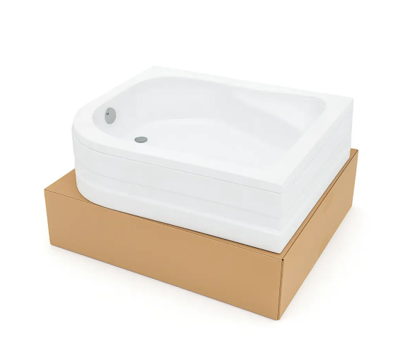 Душевий піддон 120x80x45 Shower FERISYA SW-6282 R глибокий