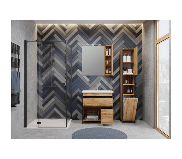 Тумба в ванную напольная Juventa Bronx Brx-80 дуб вотан