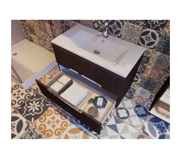 Тумба у ванну підвісна Juventa Prato Pr-85 темная дыня