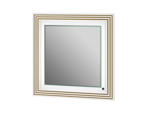 Зеркало Botticelli Treviso TM-80 белое с LED-подсветкой