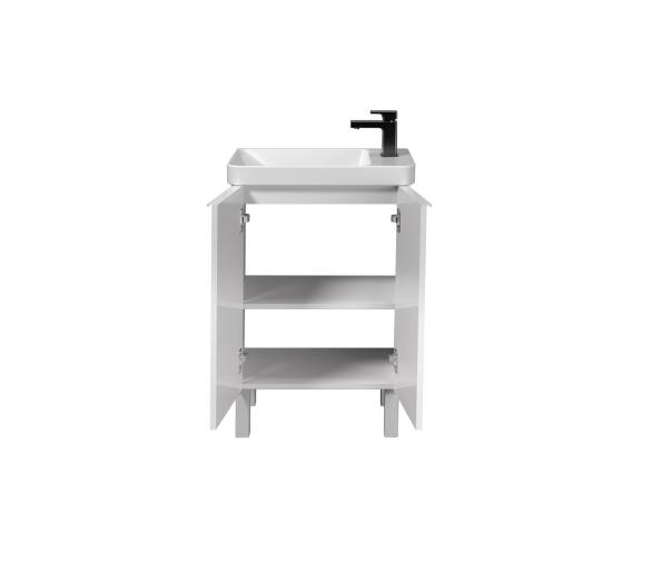 Тумба у ванну універсальна MDD Perl 55-U з умивальником Dana 55