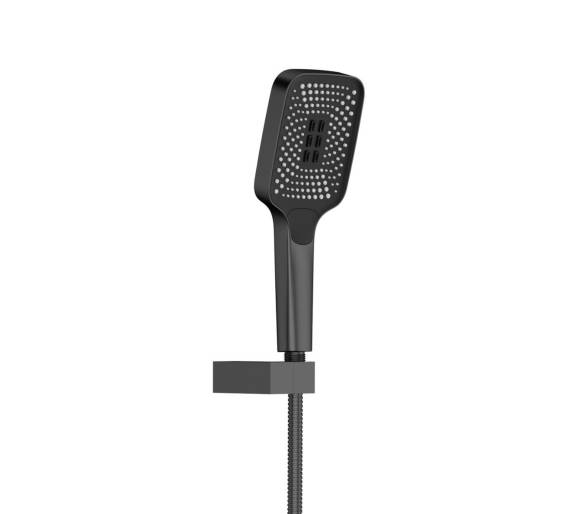 Душевая система скрытая 2 потр. Qtap Aquarius Black Matt