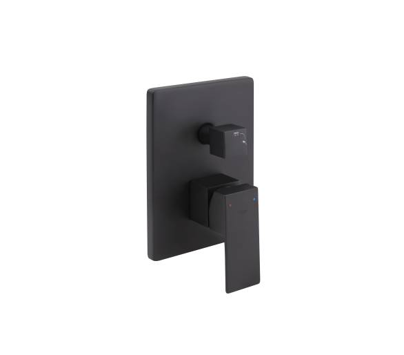 Душевая система скрытая 2 потр. Qtap Aquarius Black Matt