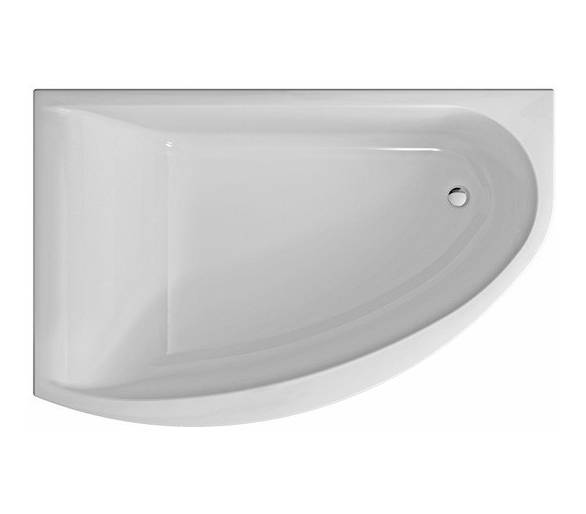 Акриловая ванна MIRRA 170х110 см.