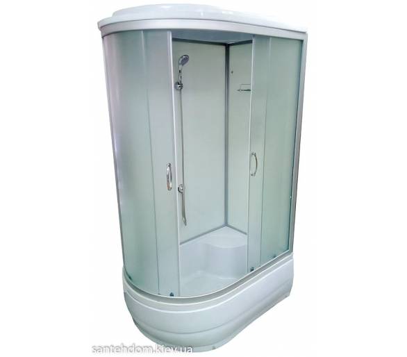 Душовий бокс Atlantis піддон AKL 120P XL ECO R глибиною 120х80