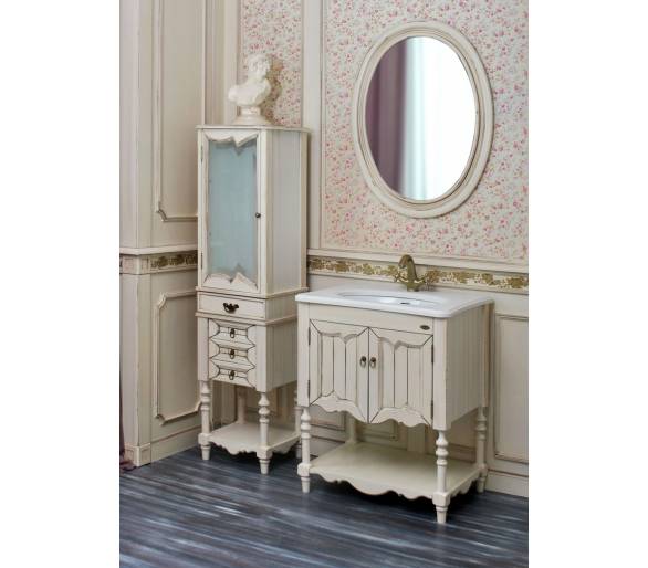 Зеркало Ольвия (Атолл) Флоренция 75 ivory old